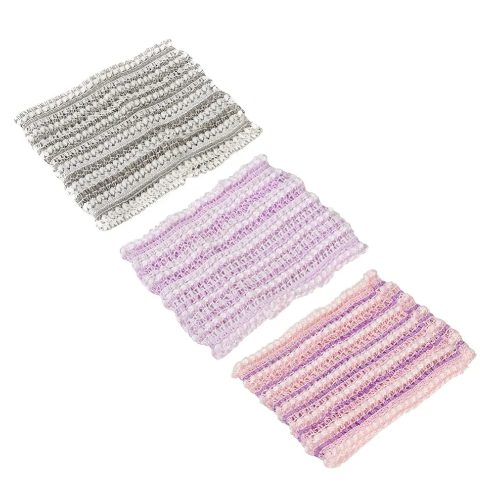 3pcs Mesh Headband Skincare Headbands Turban Headband Girl Scrunchies Headbands for Girls Girl Headbands Fashion Headbands Elastic Hair Ties Spa Polyester Headgear Miss Cute