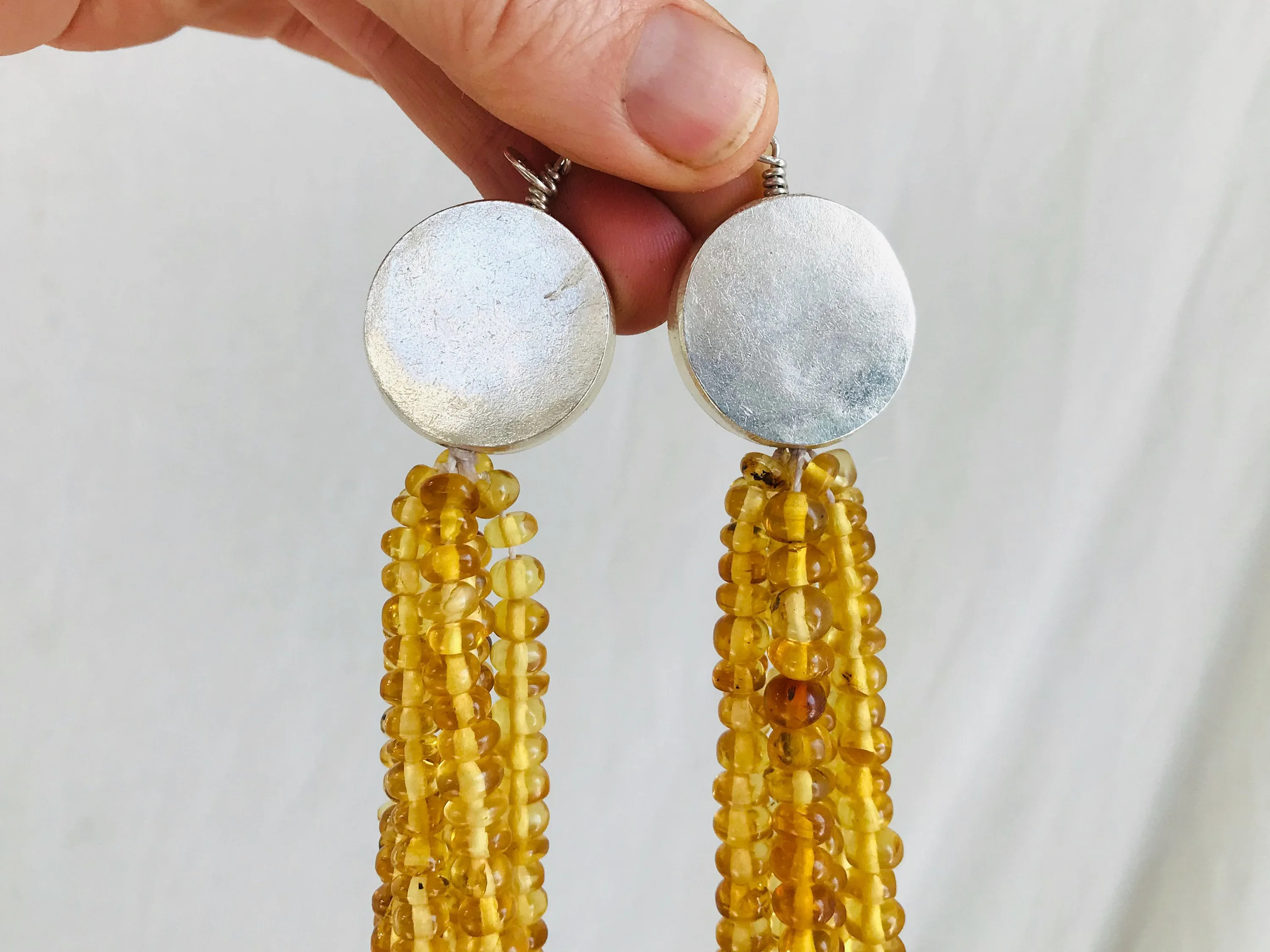 Amber Necklace. Multi Strand. Mexican Amber.