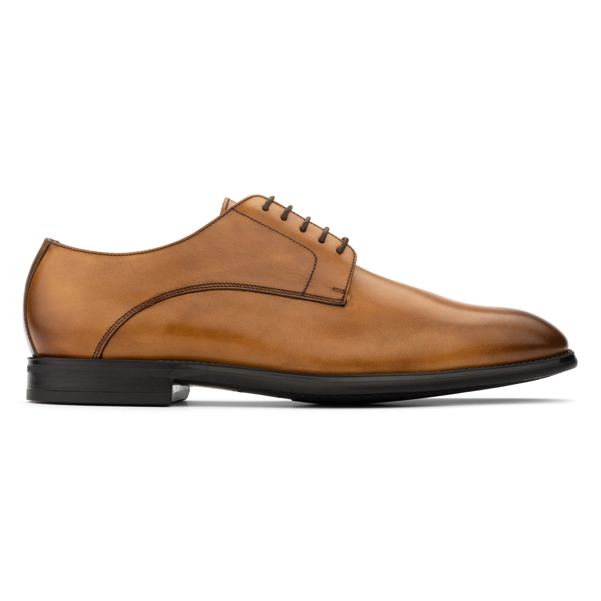 Amedeo Burnished Tan Derby