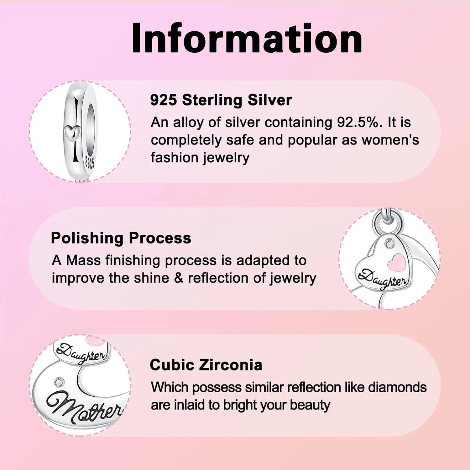 Angel Cross Butterfly Ice Cream Charm 925 Sterling Silver Charm Fits Women's Charm Bracelet & Necklace Jewelry Gifts for Women Family Friends