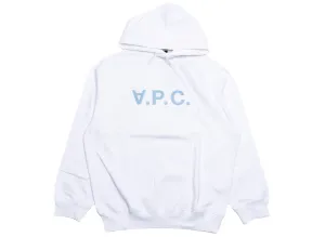 A.P.C. Grand VPC Oversized Hoodie in White