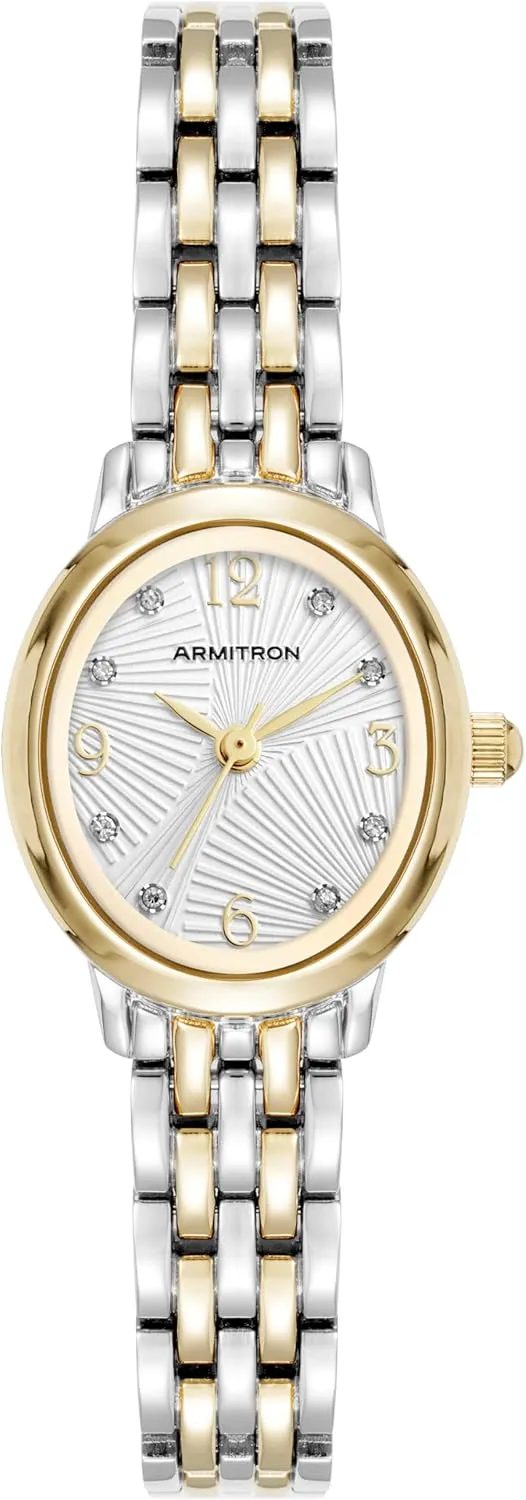Armitron Women's Genuine Crystal Accented Bracelet Watch