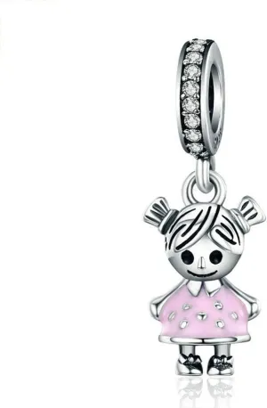 Boy Charm 925 Sterling Silver Child Charm Birthday Charm Anniversary Charm for Pandora Charm Bracelet