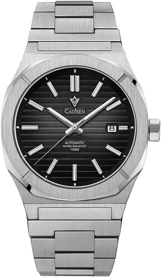 CADISEN Design Men Watches Mechanical Automatic Watch 100M Waterproof Brand Luxury Wristwatch