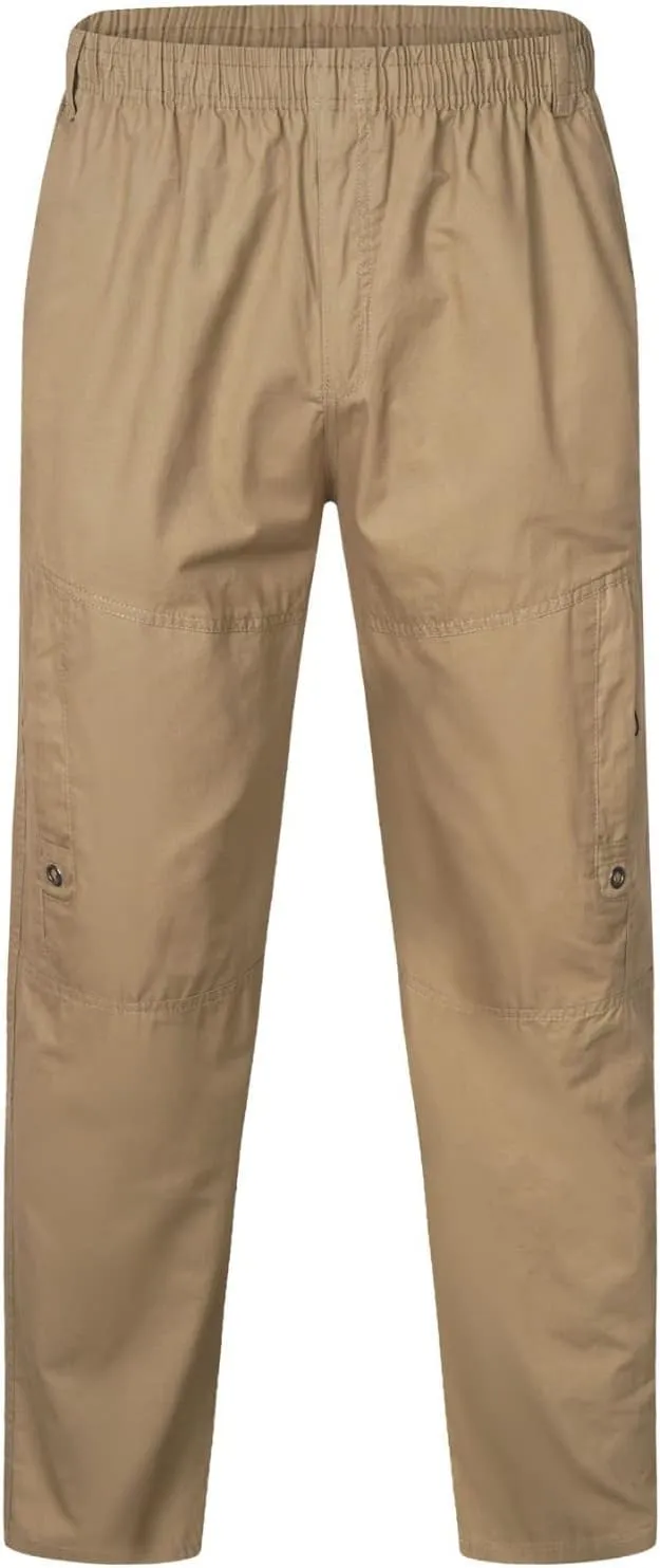 Cargo Pants for Men Joggers Fit Multi Pocket Cargo Pants Casual Fashion Hiking Outdoor Recreation Trousers Long Cargo