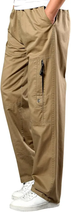Cargo Pants for Men Joggers Fit Multi Pocket Cargo Pants Casual Fashion Hiking Outdoor Recreation Trousers Long Cargo
