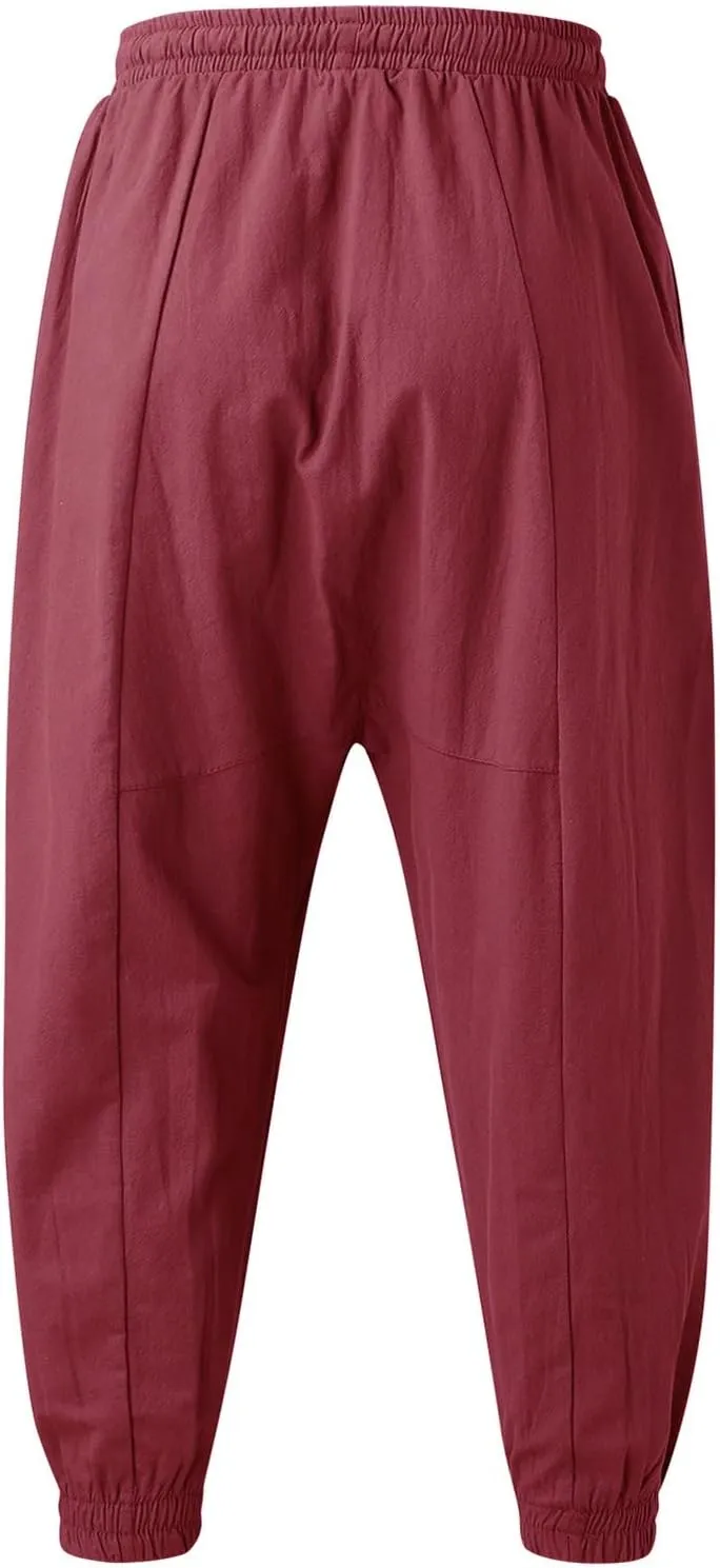 Cargo Pants for Men Relaxed Fit Mens Cargo Pants Active Soft Fleece Jogger Sport Lounge Pants Mens Casual Sweatpants