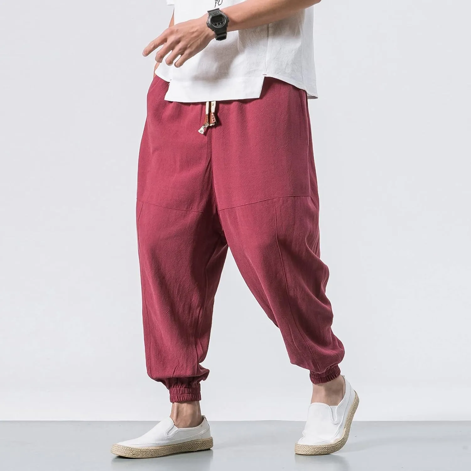 Cargo Pants for Men Relaxed Fit Mens Cargo Pants Active Soft Fleece Jogger Sport Lounge Pants Mens Casual Sweatpants