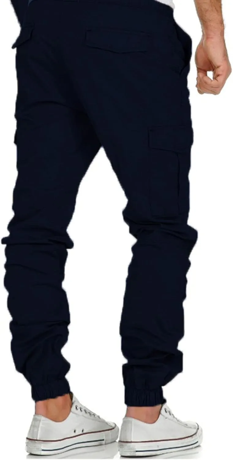 Cargo Pants for Men Relaxed Fit Mens Cargo Pants Joggers Running Sports Sweatpants Slim Fit Fashion Men's Pants Sweat