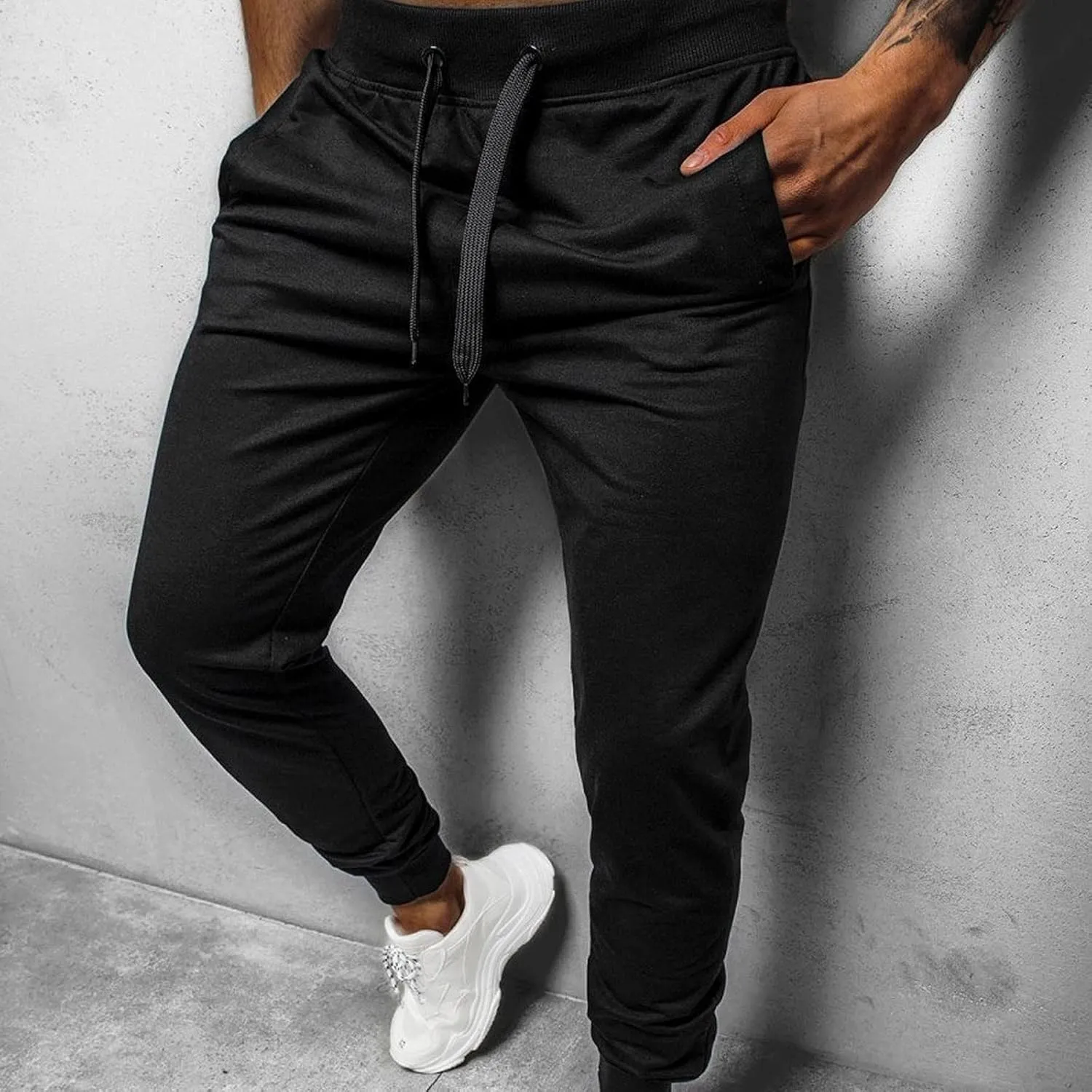 Cargo Pants for Men Relaxed Fit Training Pant Mens Fashion Cargo Pants Work Pants Loose Fit Lightweight Workwear Pant