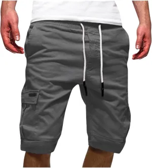 Cargo Shorts for Men 2024 Men's Classic Cargo Shorts, Waterproof Hiking Shorts Loose Fit Cargo Short with 6 Pockets