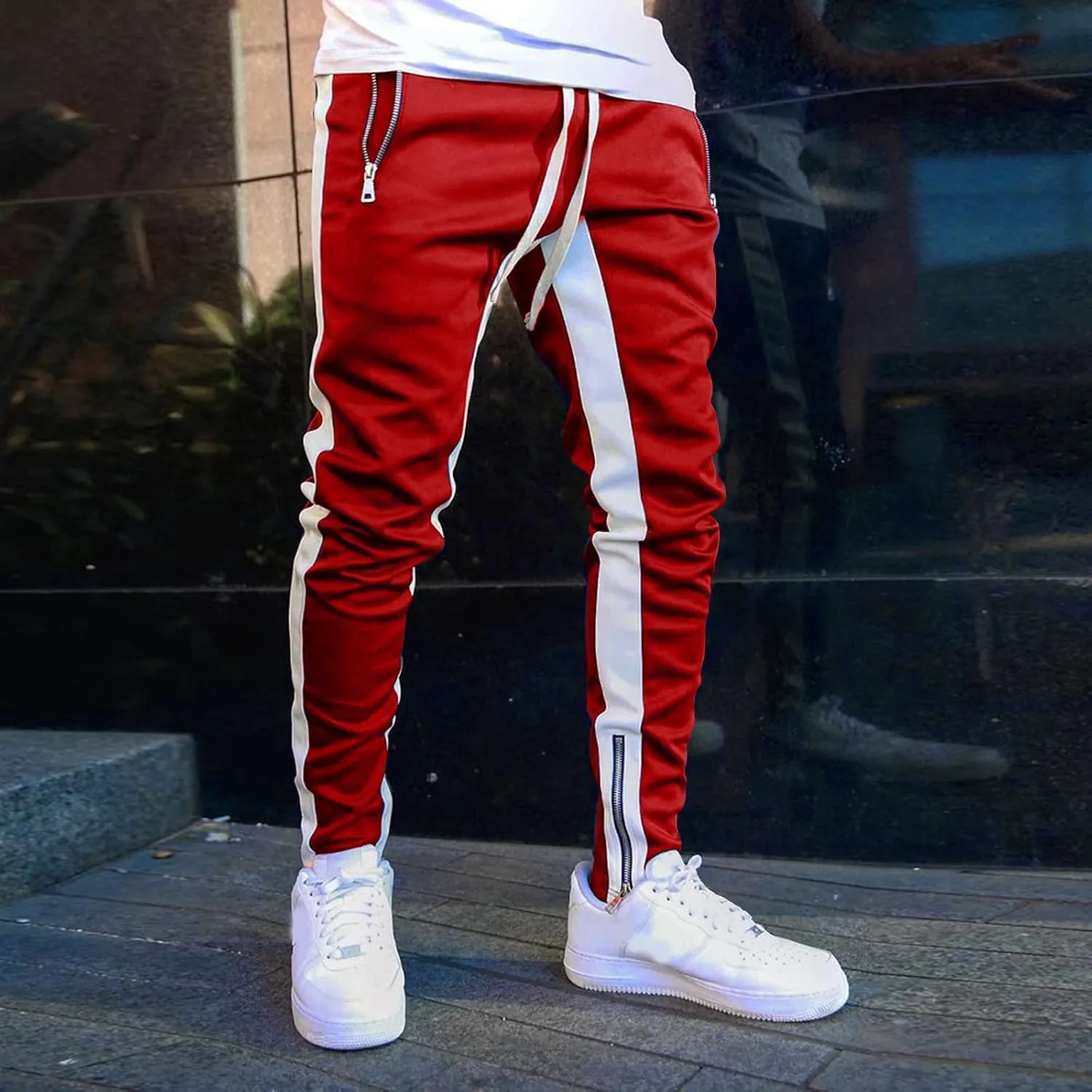 Cargo Trousers for Men Cargo Pants Gym Sweatpants Trousers Mens Long Pant Sweatpants for Men Men's Casual Trousers