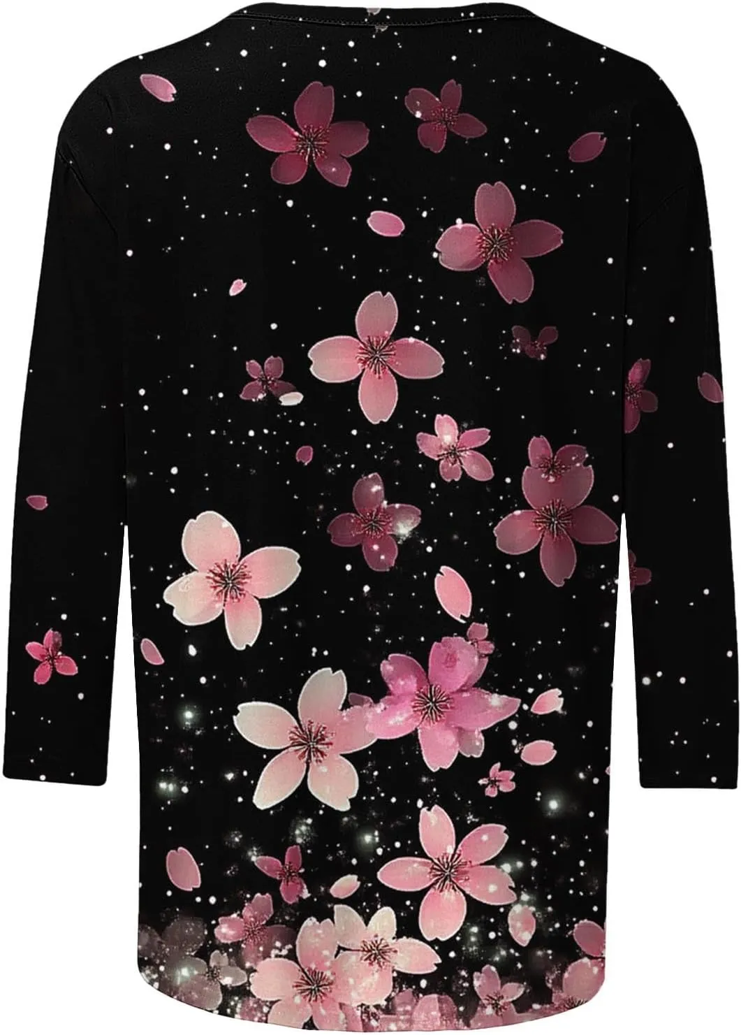 Ceboyel 3/4 Sleeve Tops for Women Summer Floral Paisley Print Tees Shirts Trendy Ladies Blouses Dressy Casual Clothing 2023