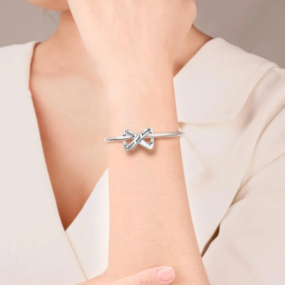 Charm 925 Sterling Silver Bead for Charm Bracelets and Necklaces, Birthday Mothers Day Jewelry Gifts Women Girls
