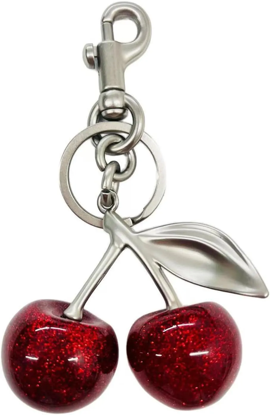 Cherry Bag Charm, Cherry Keychain Hanging Purse Charm Decoration Cute Pendant for Women