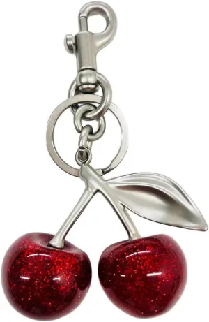 Cherry Bag Charm, Cherry Keychain Hanging Purse Charm Decoration Cute Pendant for Women