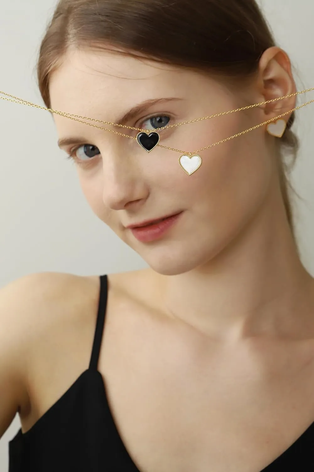 Clover Necklace for Women, 14K Gold Plated Lucky Charrm Pendant Jewelry, Birthday Christmas Valentine's Day Gifts
