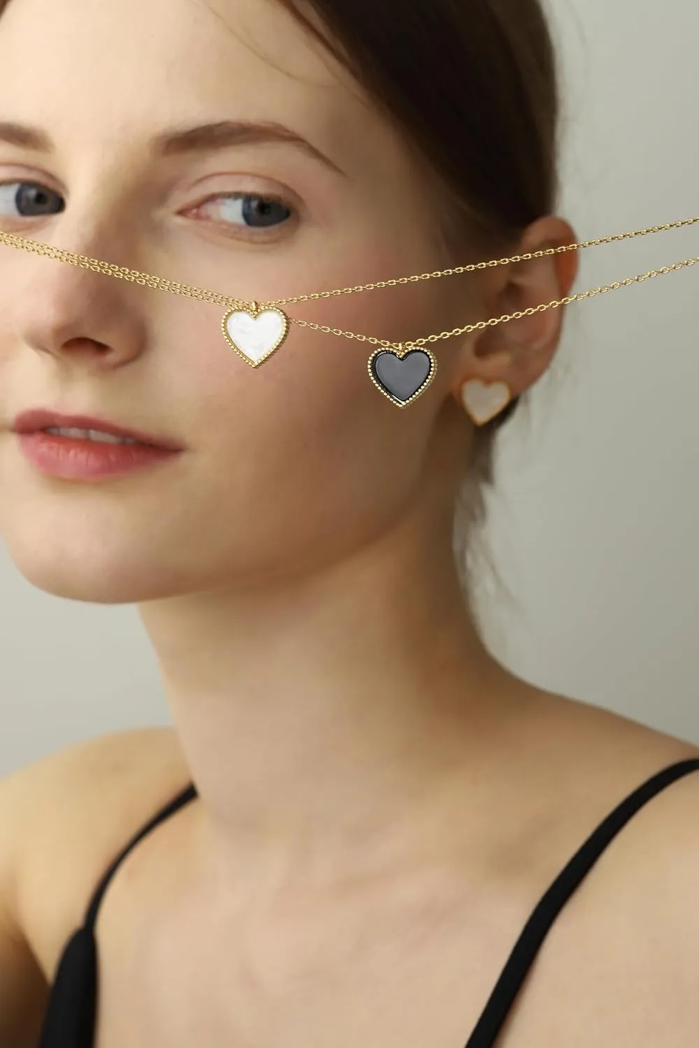 Clover Necklace for Women, 14K Gold Plated Lucky Charrm Pendant Jewelry, Birthday Christmas Valentine's Day Gifts