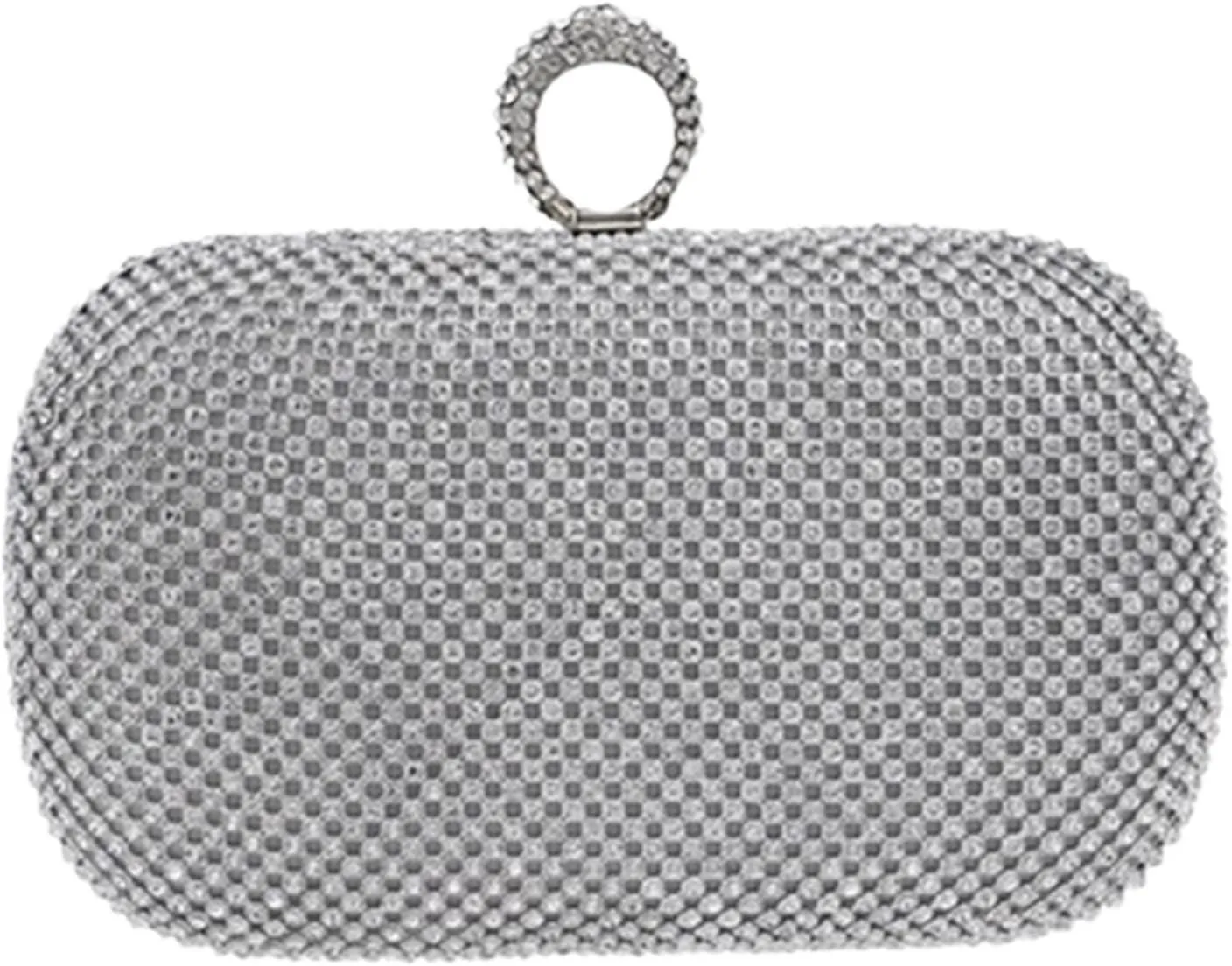 Clutch Purses for Women Diamond-Studded Evening Clutch Bag with Chain Elegant Women's Handbag for Weddings and Special Occasions