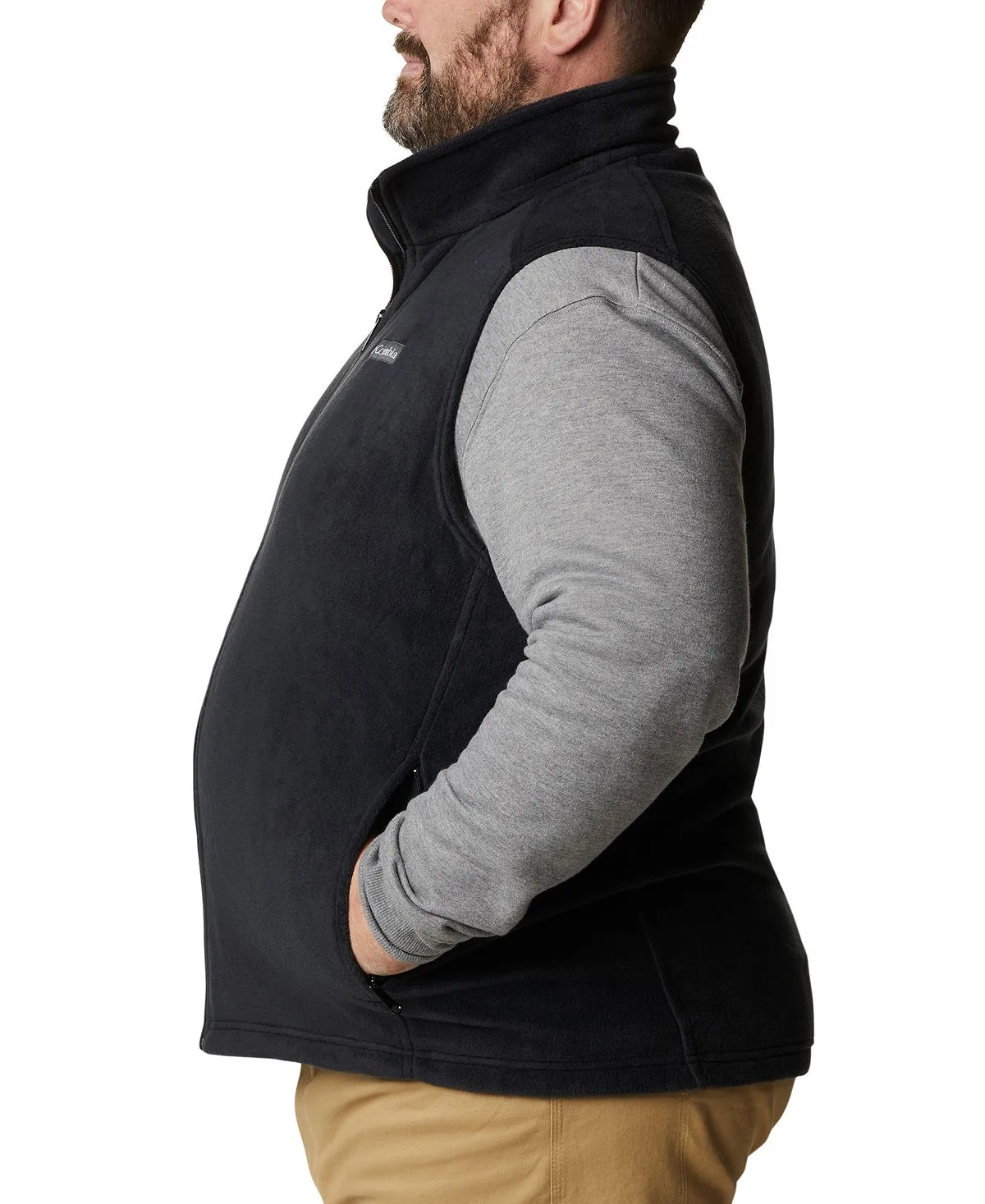 Columbia Men's Steens Mountain Vest for Big and Tall Men, Black