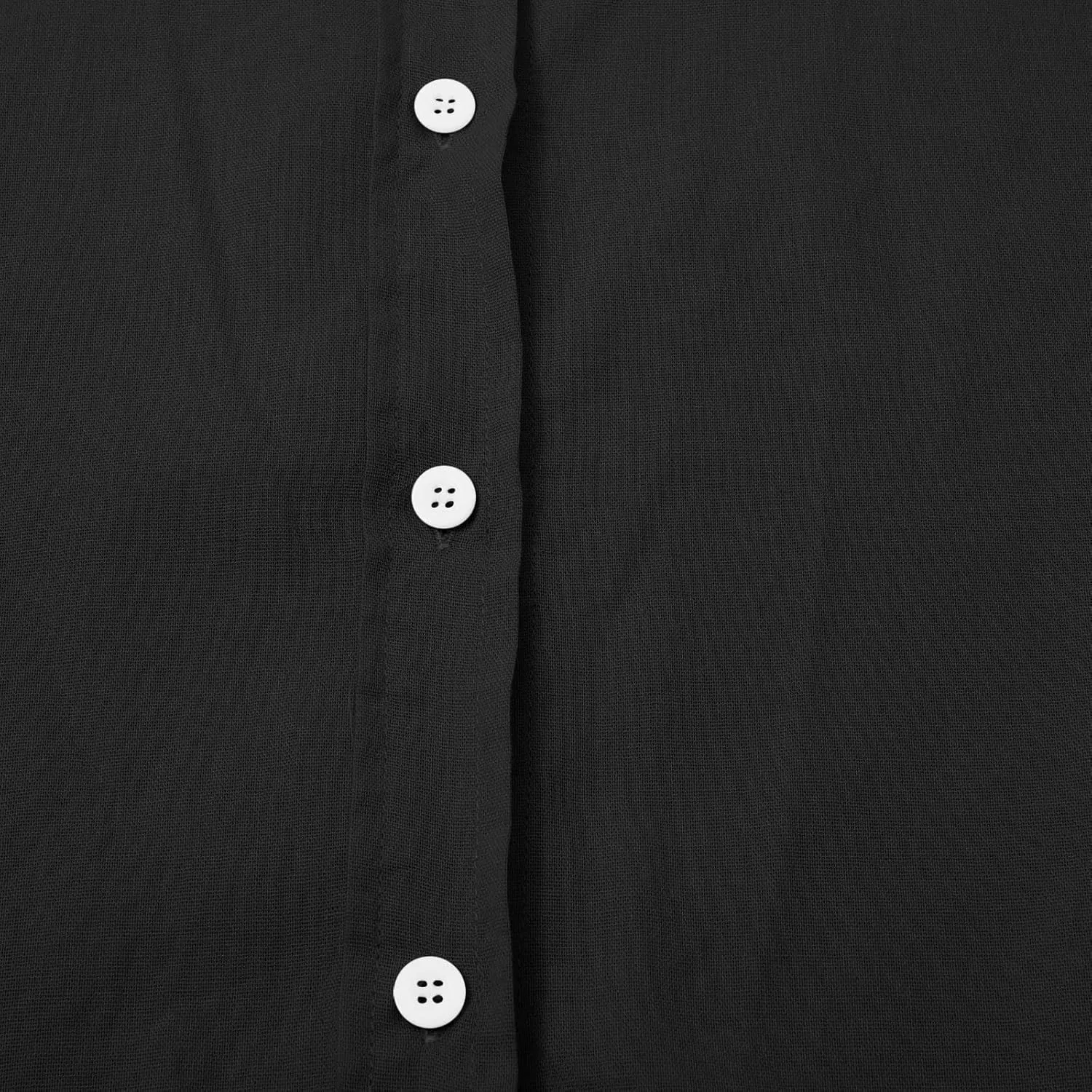 Cotton Linen Shirts for Women Loose Lapel Collar Single Breasted Roll Up Sleeve Work Tunic Solid Color Business Blouse