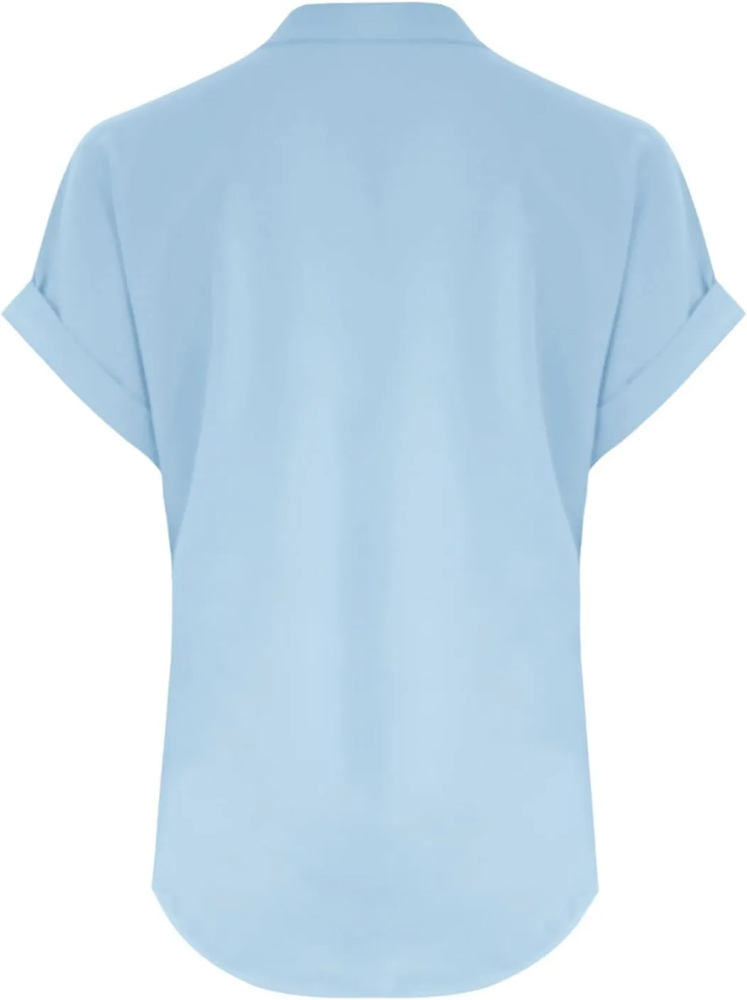 Cotton T Shirts Women Casual Short Sleeve Button V Neck Tops Loose Fit Basic Business Summer Boho Tee Shirt
