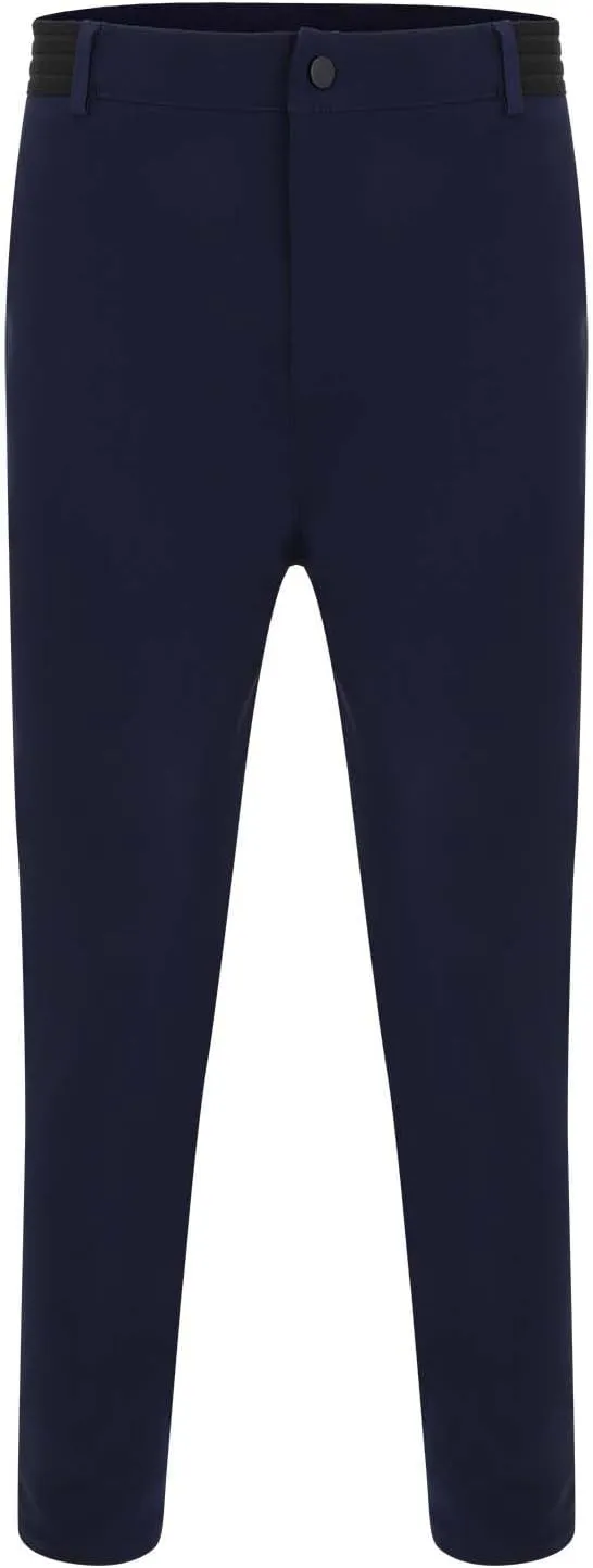 CRNTCEM Mens Slim Fit Suit Pants Casual Golf Pants Tapered Leg Chino Flat Front Dress Trousers Buisness Work Formal Trousers