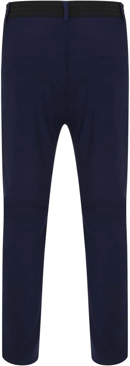 CRNTCEM Mens Slim Fit Suit Pants Casual Golf Pants Tapered Leg Chino Flat Front Dress Trousers Buisness Work Formal Trousers