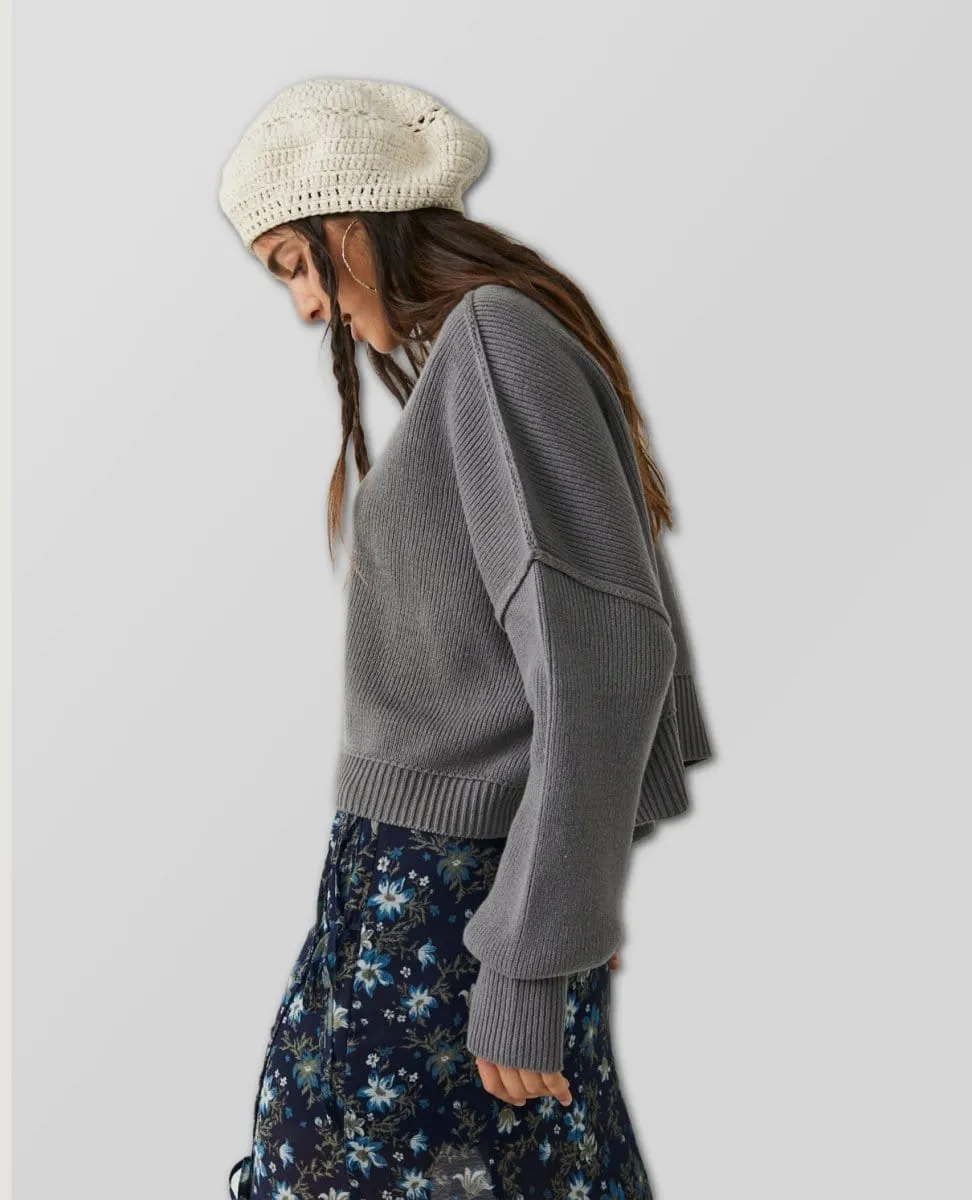 Easy Street Cropped Pullover Lead