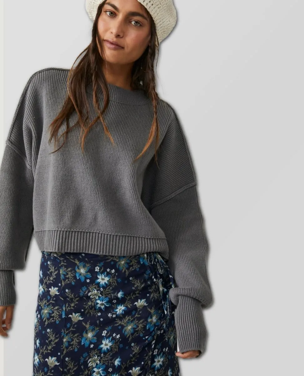 Easy Street Cropped Pullover Lead