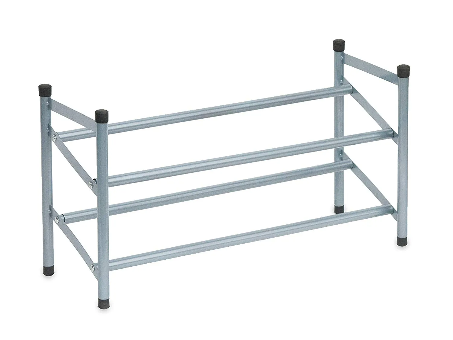Expandable 2-Tier Shoe Rack Organizer