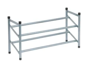 Expandable 2-Tier Shoe Rack Organizer