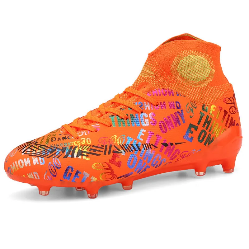 Fashionable High-Top Adult Soccer Cleats