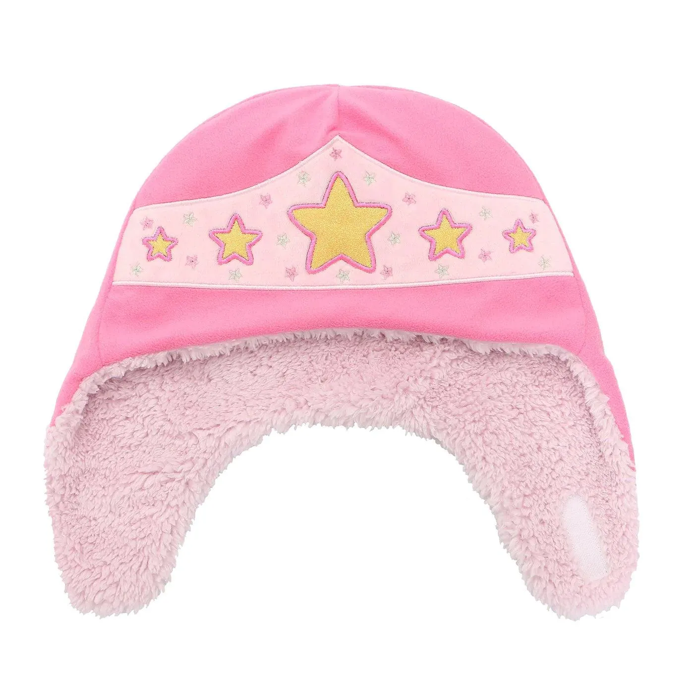Flapjack Kids Reversible Sherpa Hat - Cat/Superhero