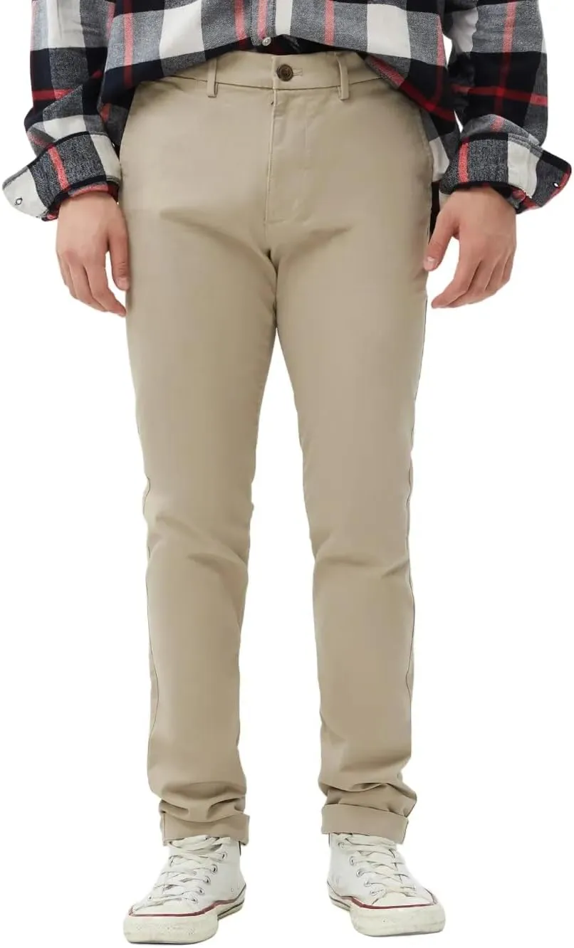 GAP Men's Essential Skinny Fit Khaki Chino Pants