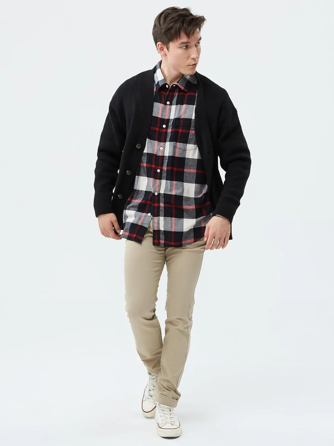 GAP Men's Essential Skinny Fit Khaki Chino Pants