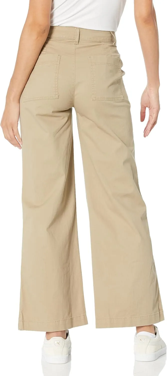 GAP Women's High Rise Girlfriend Khaki