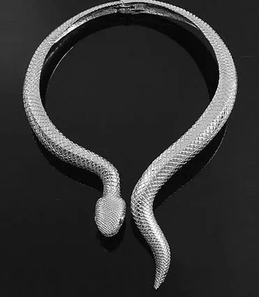 Gold Snake Necklace