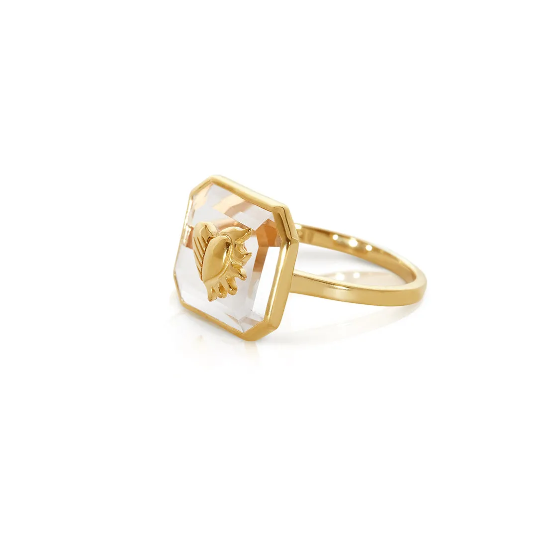 Heart A'Flame Ring