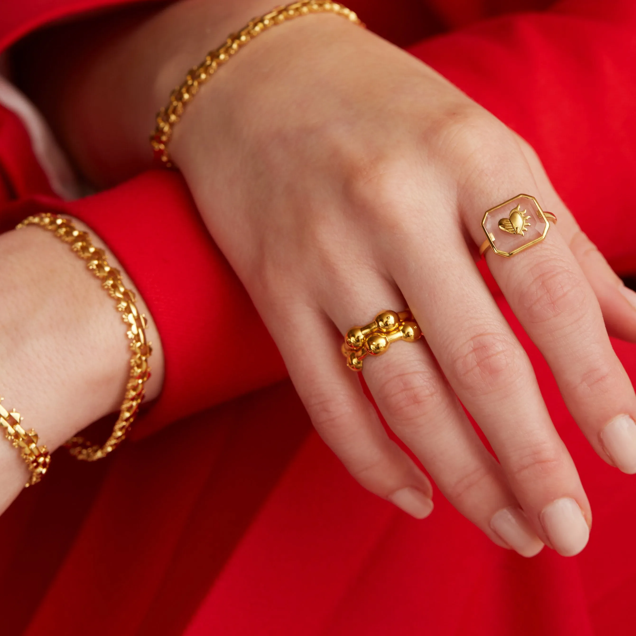 Heart A'Flame Ring