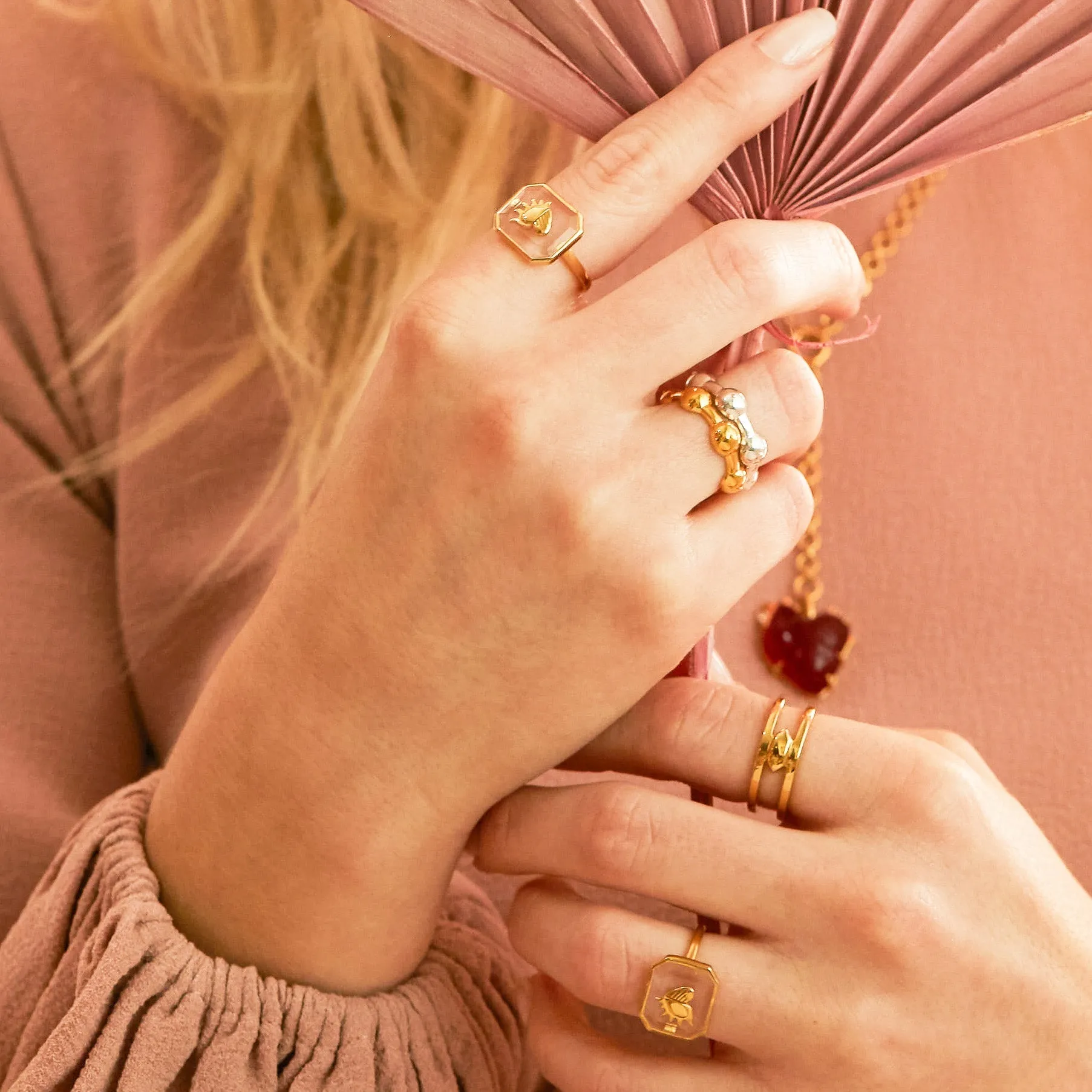 Heart A'Flame Ring