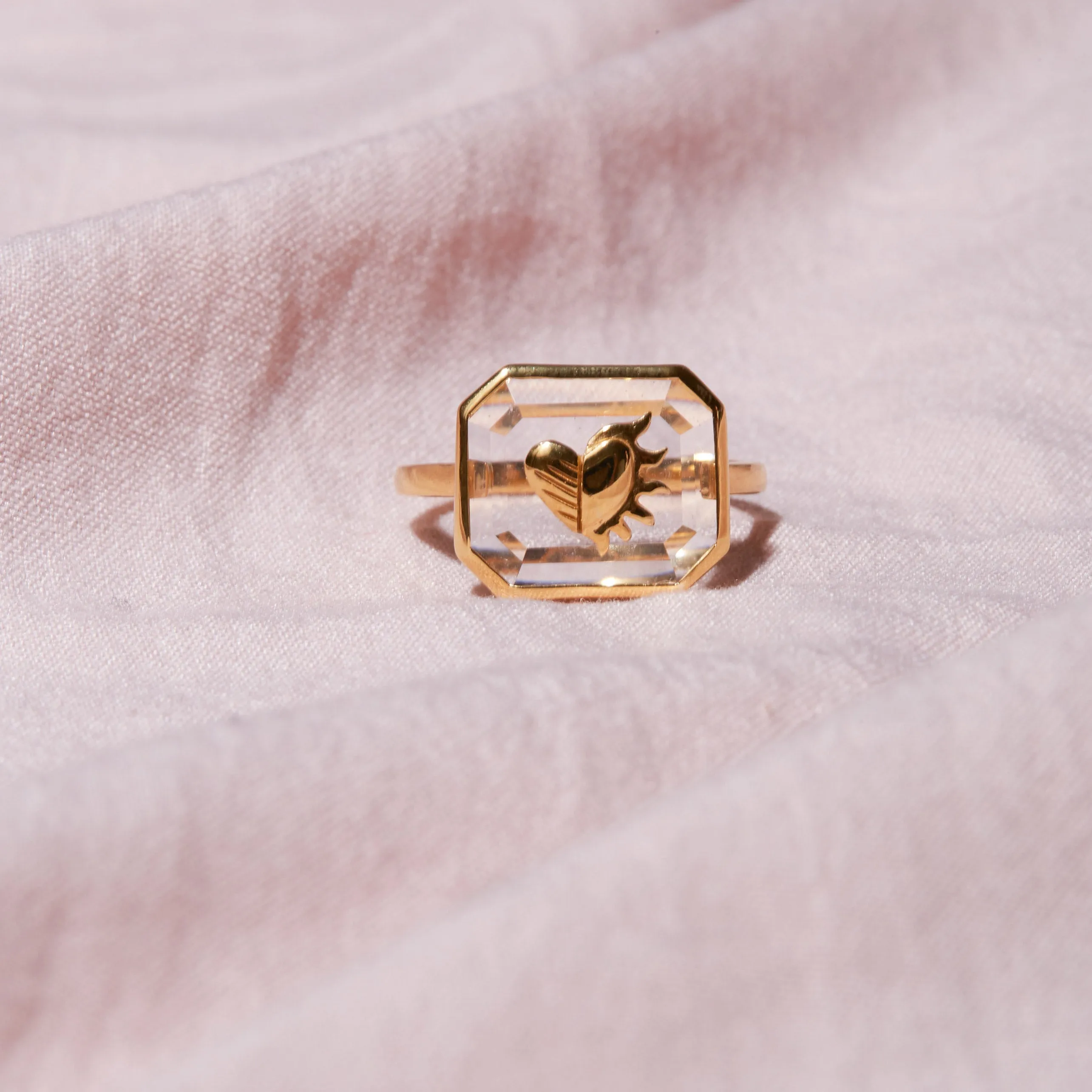 Heart A'Flame Ring