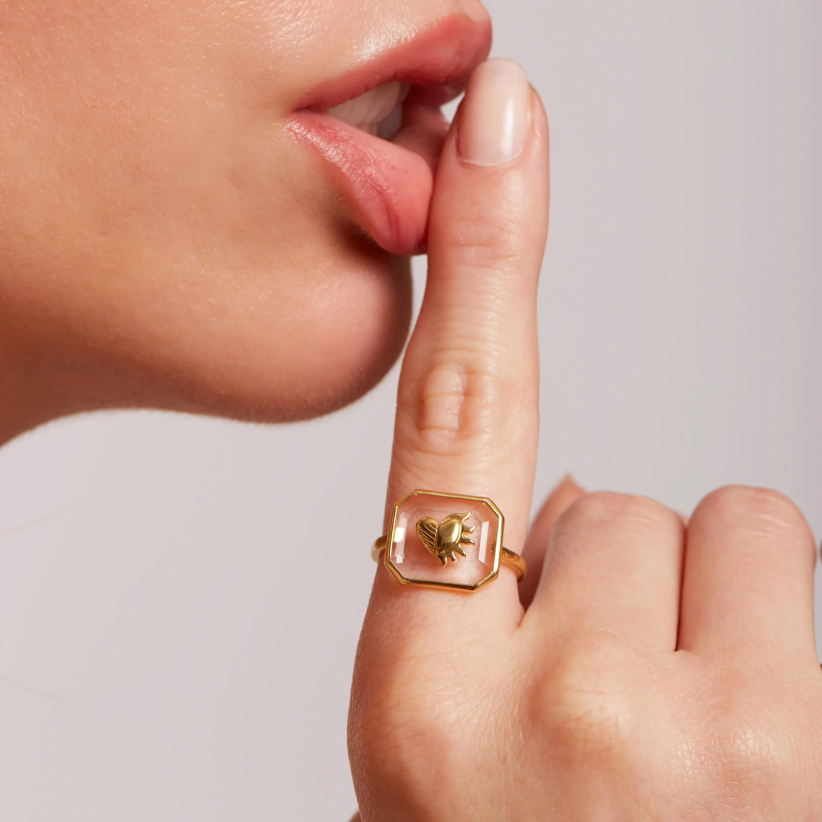 Heart A'Flame Ring