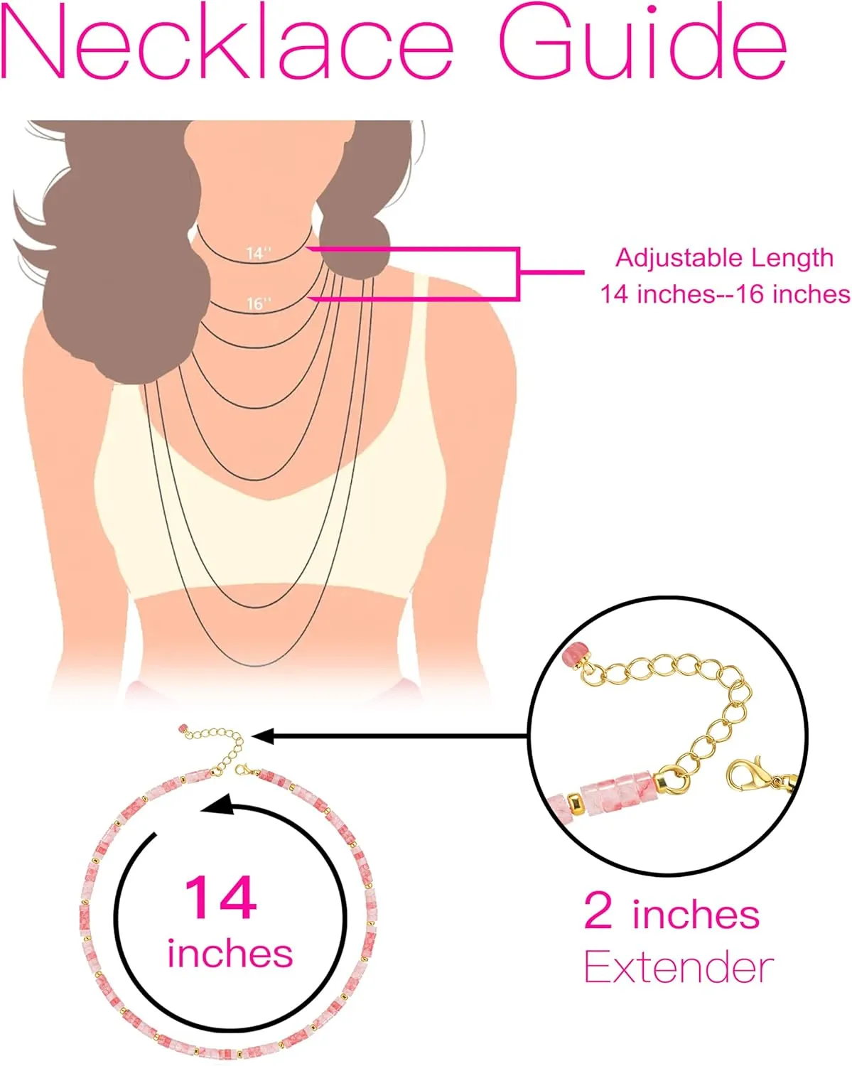 Heishi Style Gemstones/Natural Pearls Beaded Choker Necklace for Women, Handmade Jewelry Gifts for Her