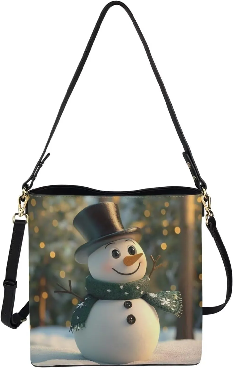 HUGS IDEA Cute Hobo Bags for Womens Leather Handbags Tote Shoulder Bucket Crossbody Purse