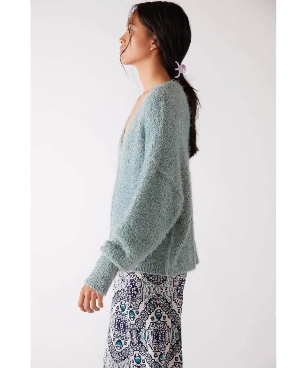 Icing V-Neck Pullover Spring Dust