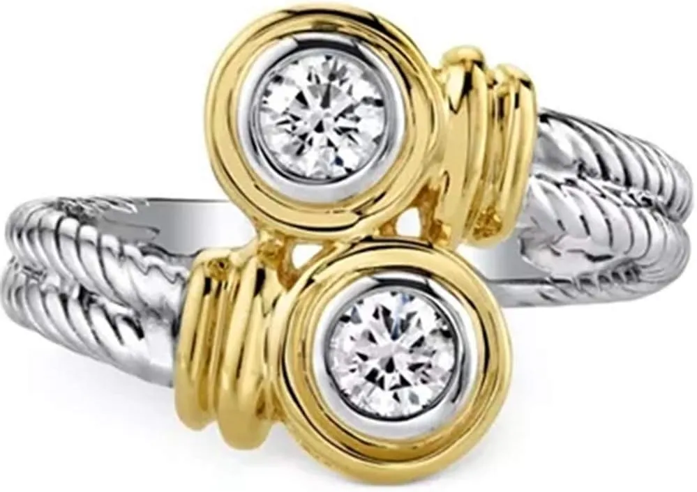 Jude Jewelers Stainless Steel Braided Knot Wedding Engagement Promise Statement Ring