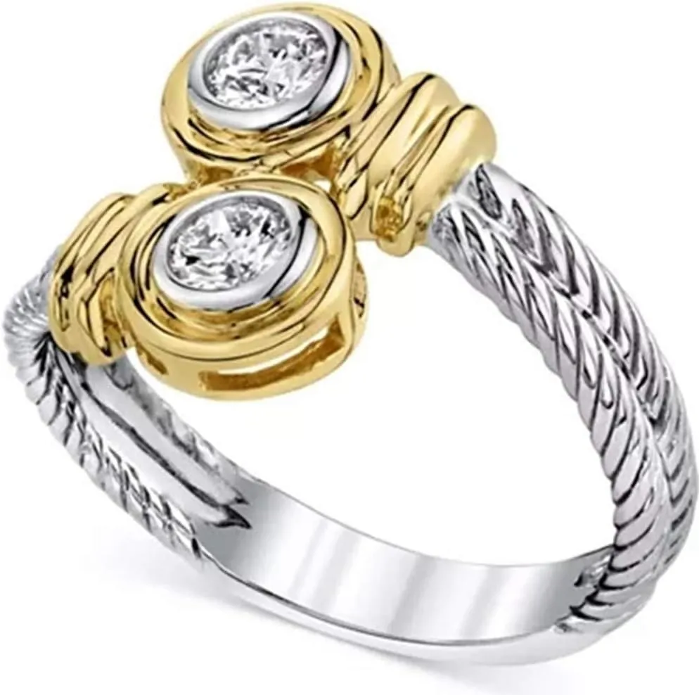 Jude Jewelers Stainless Steel Braided Knot Wedding Engagement Promise Statement Ring