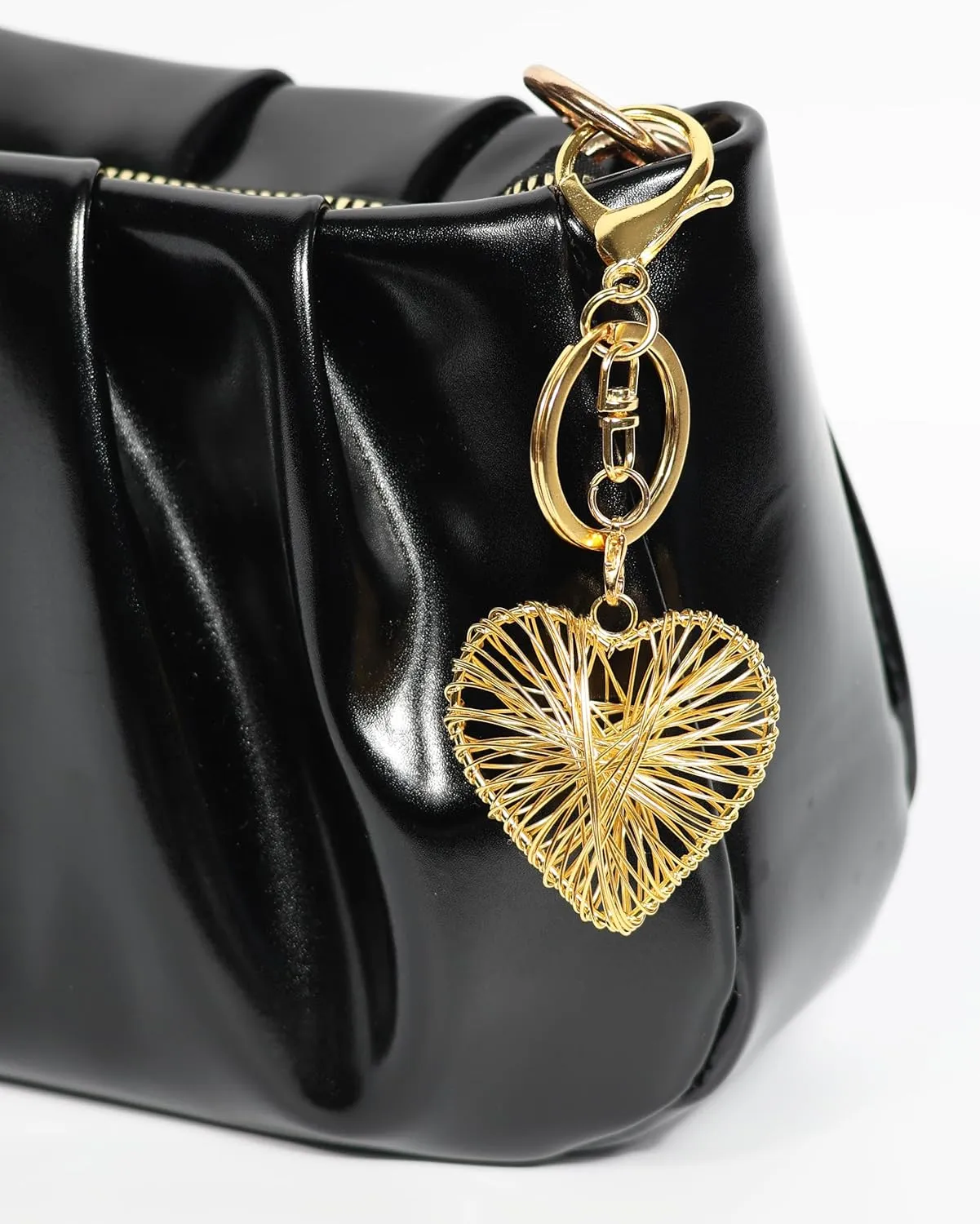Key Chain Charm- Dainty Keychain, Purse Charm for Bag, Keychain Wristlet Wallet Accessories