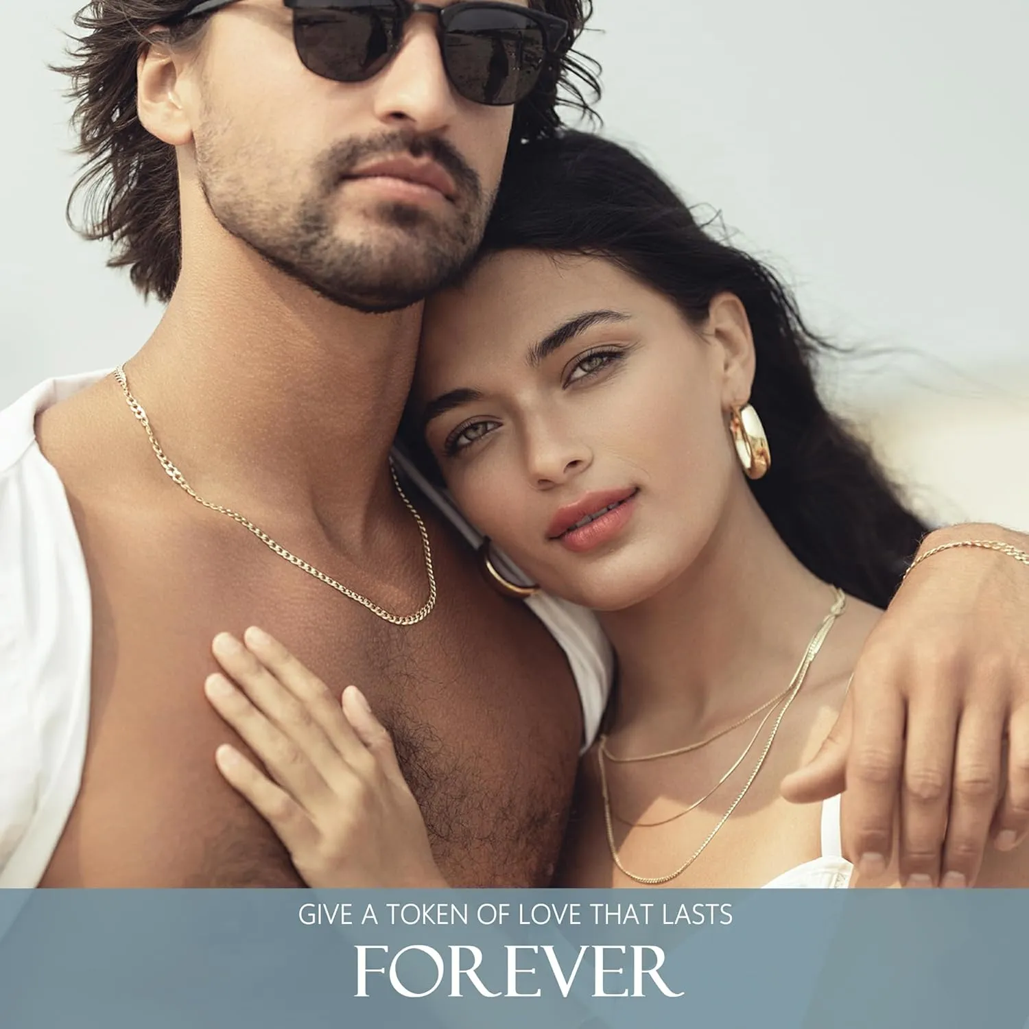 KISPER Solid 925 Sterling Silver 18k Gold Plated Italian 3mm, Diamond-Cut Mariner Link Gold Chain Necklace - for Men & Women with Lobster Clasp - Made in Italy